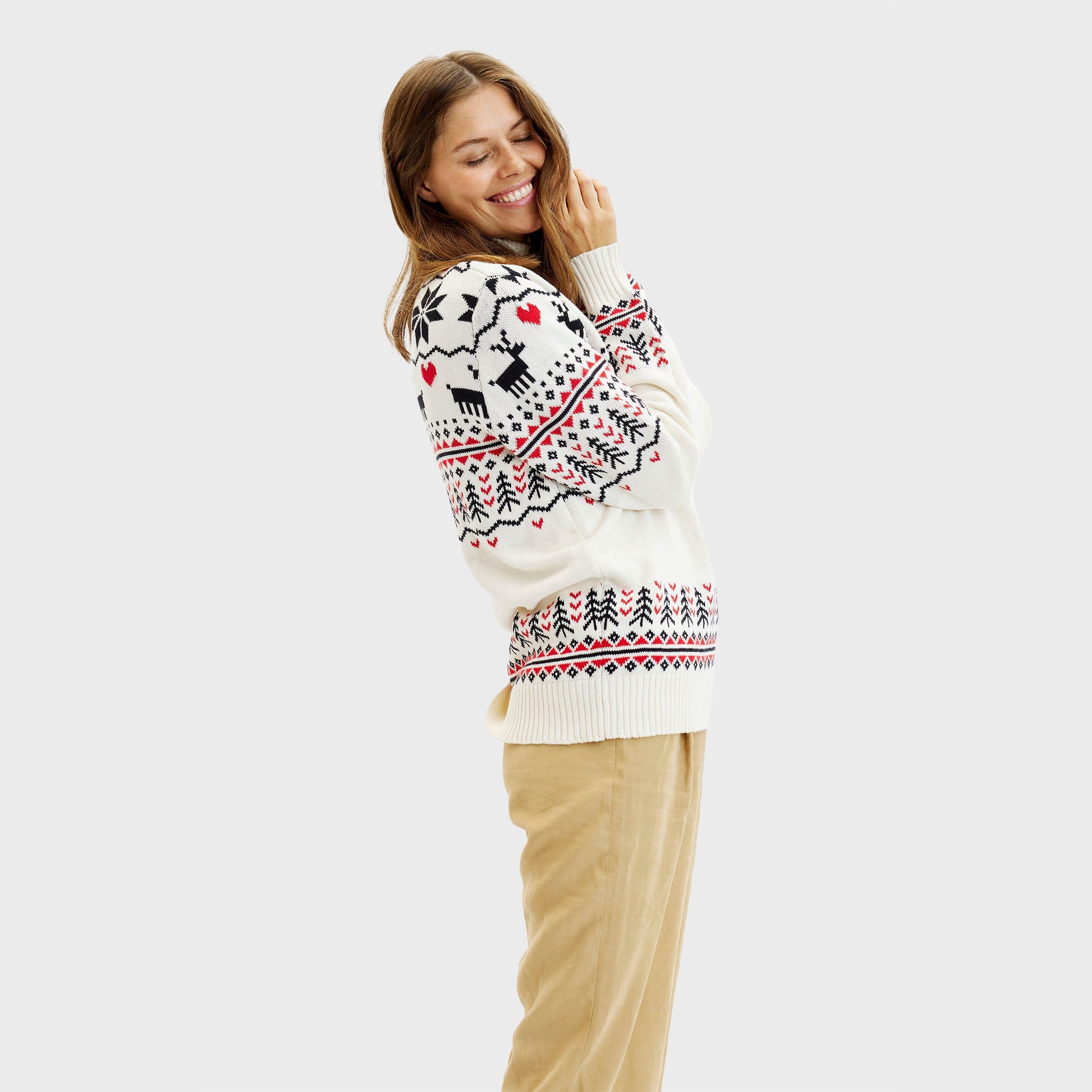 The Greenlandish Christmas Sweater – Women